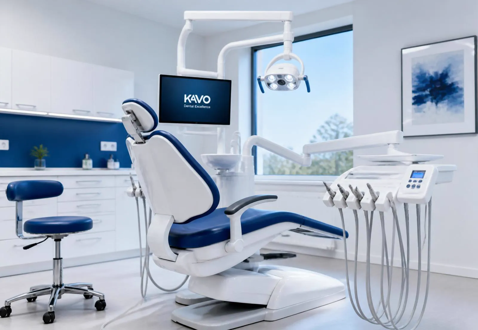 Modern operating theatre with premium surgical equipment